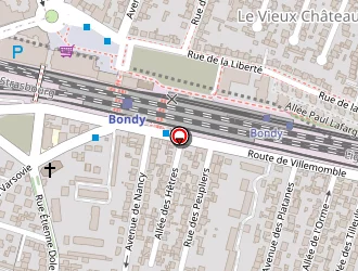 Carte de Marie Dhouib à Bondy