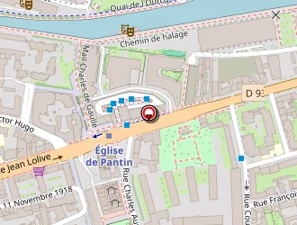 Carte de Cbn à Pantin