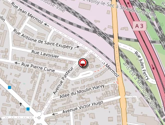 Carte de Espace.prod à Noisy-le-sec