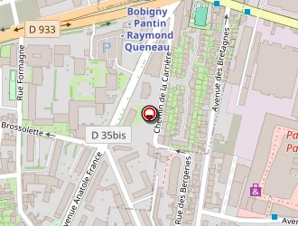 Carte de R.e.h. à Romainville