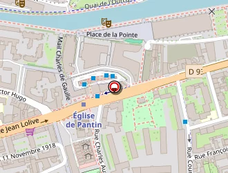 Carte de Louis Florence à Pantin