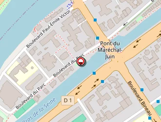 Carte de Leclery David à Neuilly-sur-seine