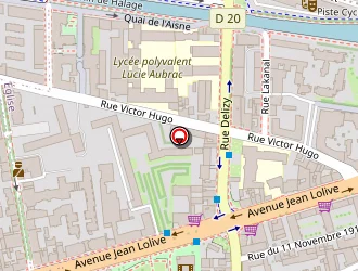 Carte de Clean Discount à Pantin