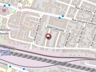 Carte de Groupes Scolaires à Bondy