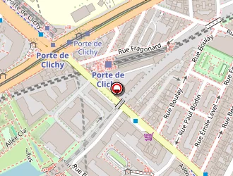 Carte de Hôtel Le Bourgogne à Paris