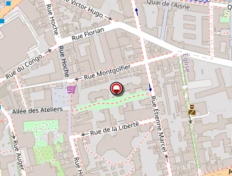 Carte de Fournier Martin à Pantin