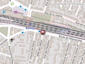 Carte de Eglise St Louis à Bondy