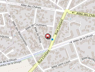 Carte de Jileyes à Gagny