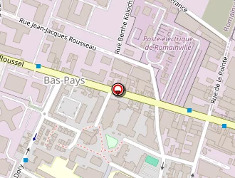 Carte de Inter Goods à Romainville