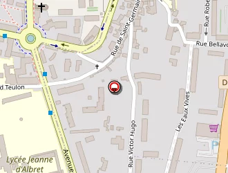 Carte de Les Jardins Suspendus à Pecq (le)