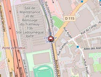 Carte de A.m.p.r. à Pantin