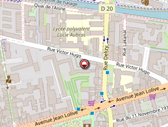 Carte de Optic 2000 à Pantin