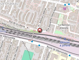 Carte de Stade à Bondy