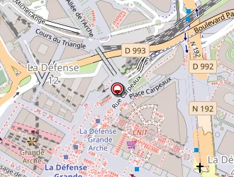 Carte de Decathlon à Puteaux