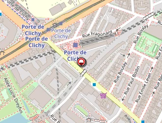 Carte de Cyber Phone 17 à Paris