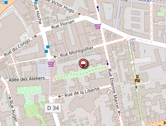 Carte de La Villette 3 à Pantin