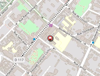 Carte de Optical Discount à Noisy-le-sec