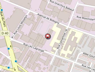 Carte de Fact Chaland à Noisy-le-sec