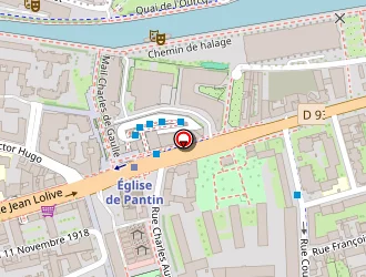 Carte de Kaoudji Hamid à Pantin