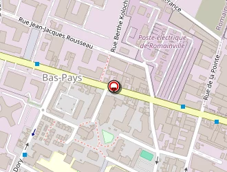 Carte de Mt Services à Romainville