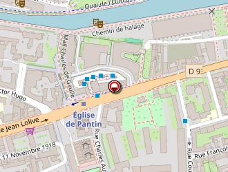 Carte de Bey Zakia à Pantin