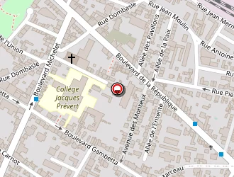 Carte de Boullery Philippe à Noisy-le-sec