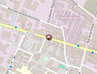 Carte de Le Rapido à Romainville