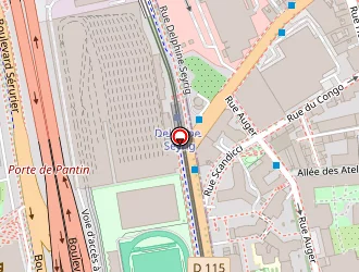 Carte de Slama Nathalie à Pantin