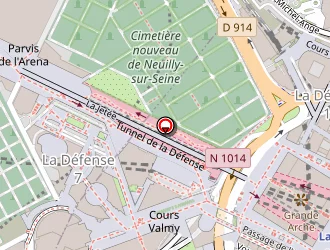 Carte de M2i à Nanterre