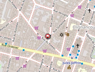 Carte de Georgev Lydia à Paris