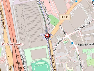 Carte de Autopro à Pantin