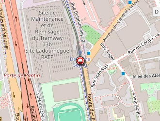 Carte de Cruz Andrès à Pantin