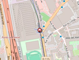 Carte de D'eramo Norbert à Pantin