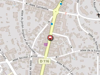 Carte de Ardi à Raincy (le)