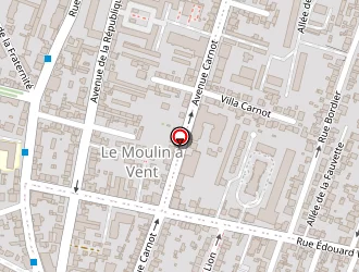 Carte de Chez Jeanine à Bondy