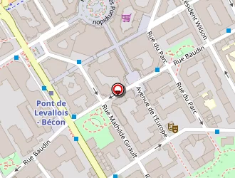 Carte de Pole Emploi à Levallois-perret