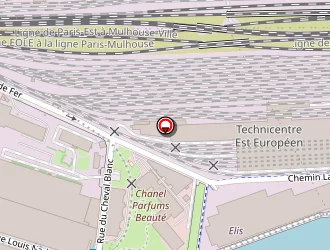 Carte de Generaligne à Pantin