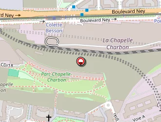 Carte de Crion à Paris