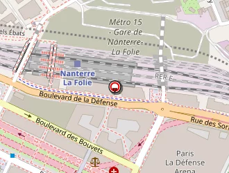 Carte de F2m Clean Services à Nanterre