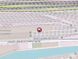 Carte de Encotra à Pantin