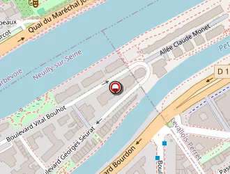 Carte de Cukierman à Neuilly-sur-seine