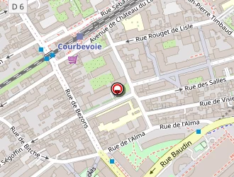 Carte de Sixt à Courbevoie