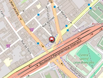 Carte de Timhotel à Paris