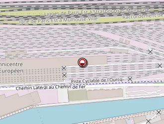 Carte de Azed Serrurerie à Pantin