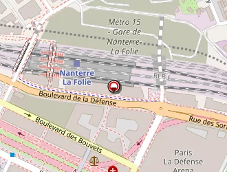 Carte de Le Piano à Nanterre