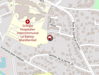 Carte de Wahoud Josiane à Montfermeil