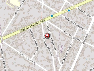 Carte de Dos Santos Fernandes José à Gagny