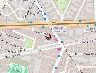 Carte de Mme Cloud à Paris