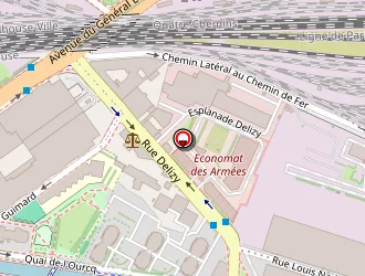 Carte de De Bruyn Lucas à Pantin