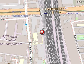 Carte de Kalifa à Paris